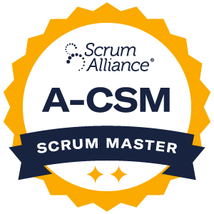 Zertifizierungs-Abzeichen: Advanced Certified ScrumMaster