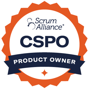 Zertifizierungs-Abzeichen: Certified Scrum Product Owner